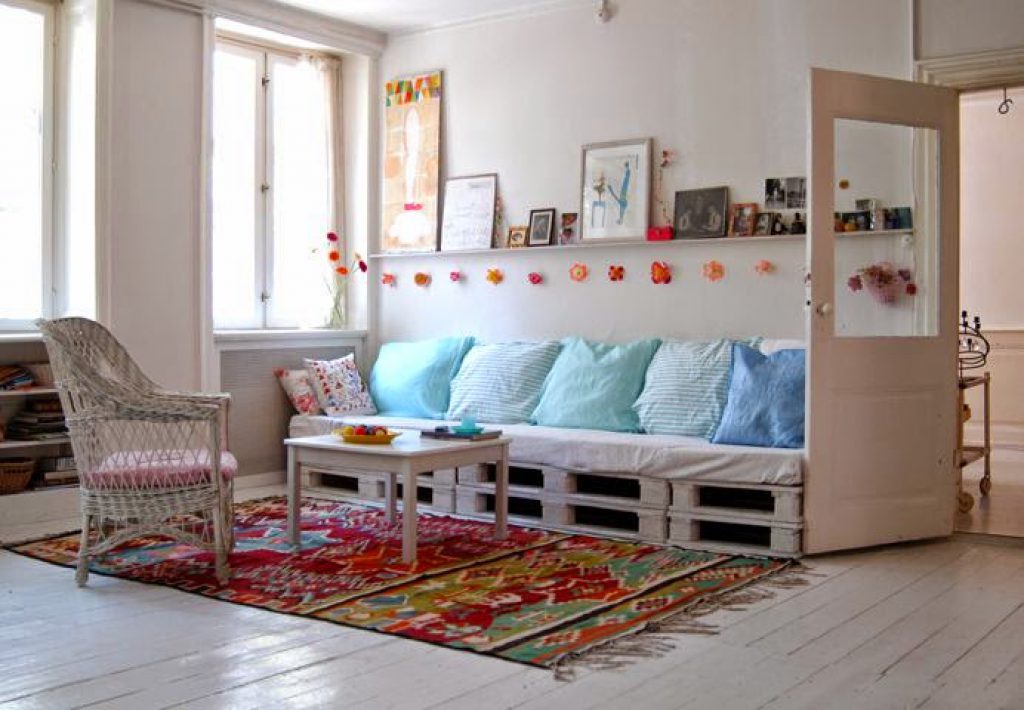 muebles decorados con palets