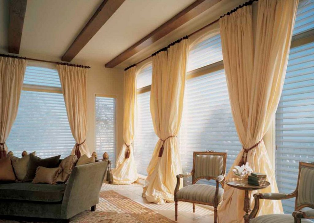 ideas de cortinas para salón