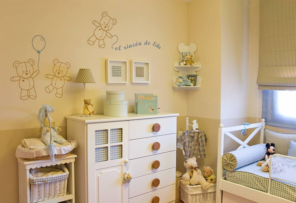 ideas para decorar la habitación del bebé