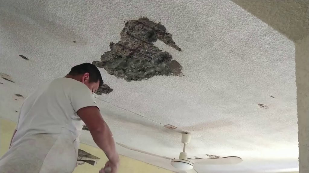 Cómo reparar un techo en mal estado desde el interior de la vivienda